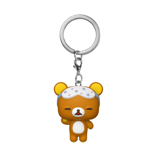 Funko Pop Keychain: Rilakkuma - Rilakkuma Sleepy Exclusivo