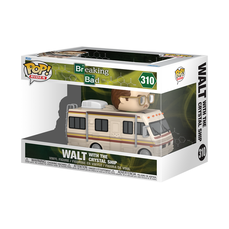Funko Pop Rides Deluxe: Breaking Bad - Walter con Camioneta
