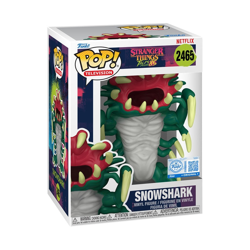 Funko Pop Animation:Stranger Things Relatos del 85 - Snowshark Exclusivo