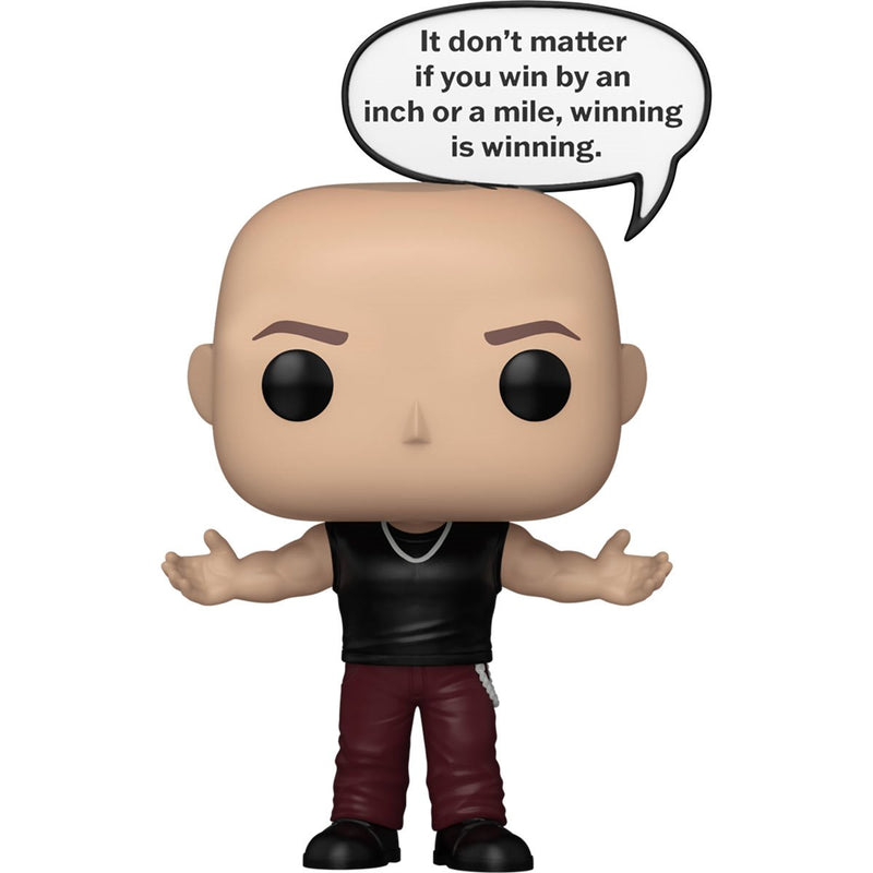 Funko Pop Sayings: Rapido y Furioso - Dominic Toretto