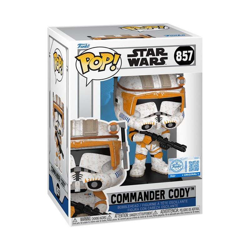 Funko Pop Star Wars: Star Wars - Commander Cody Exclusivo