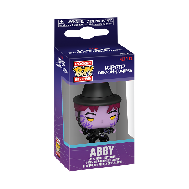Funko Pop Keychains: K-Pop Demon Hunters - Abby Demonio
