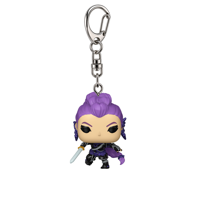 Funko Pop Keychains: K-Pop Demon Hunters - Rumi traje de batalla