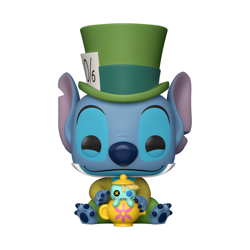 Funko Pop Disney: Lilo y Stitch - Stitch como Sombrerero Loco