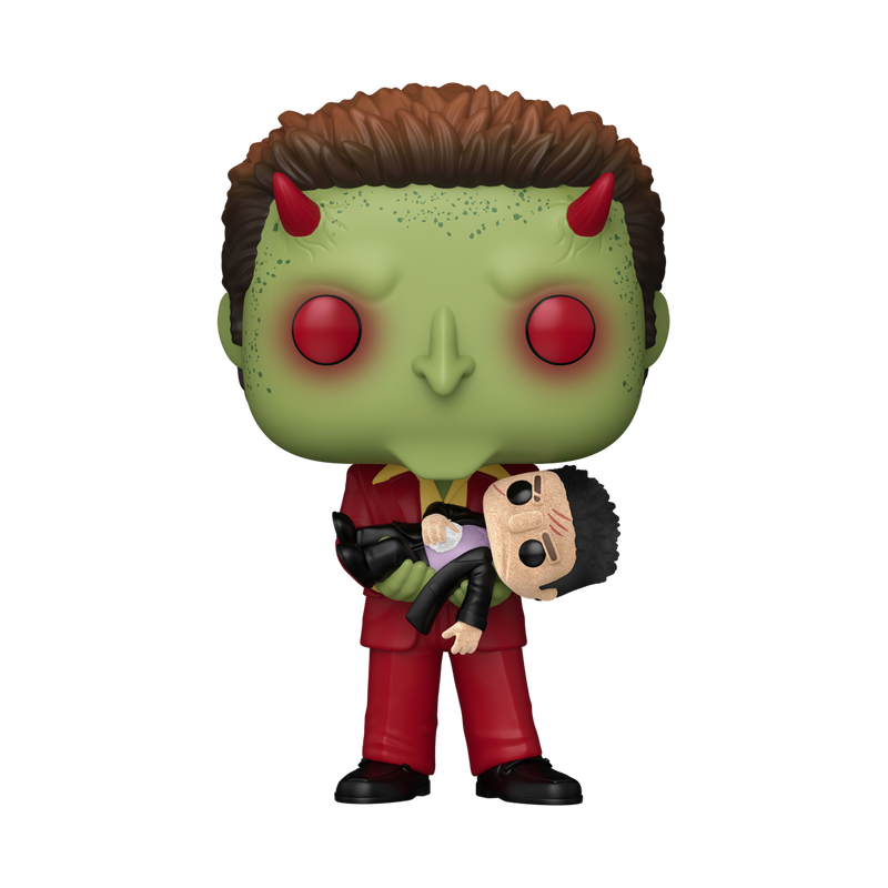 Funko Pop TV: Angel - Lorne con Angel Puppet Flocked