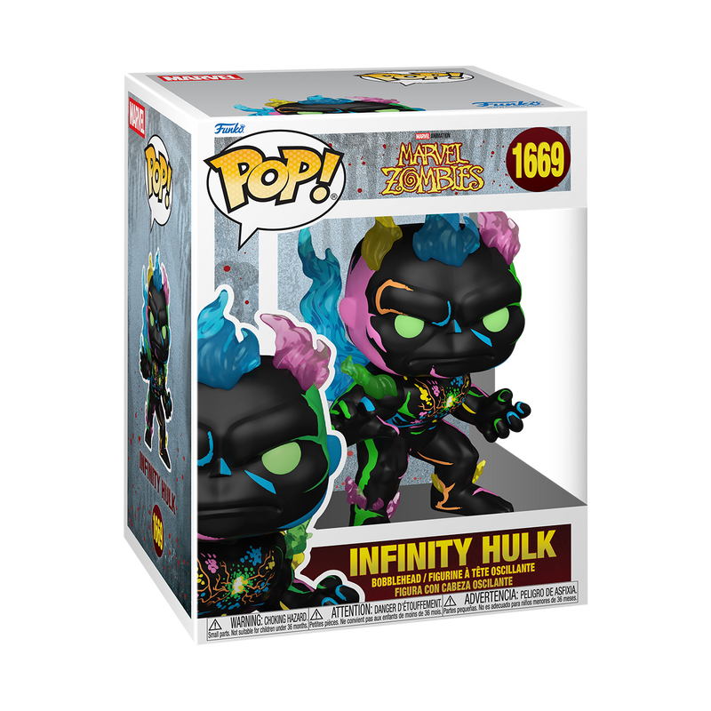 Funko Pop Premium: Zombies - Hulk Infinito Glow