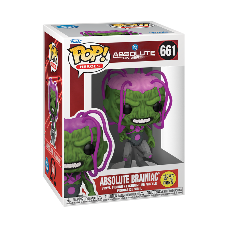 Funko Pop Heroes: DC Comics - Brainiac Glow