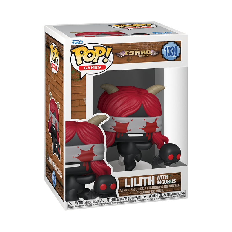 Funko Pop & Buddy: Binding of Isaac - Lilith con Bat