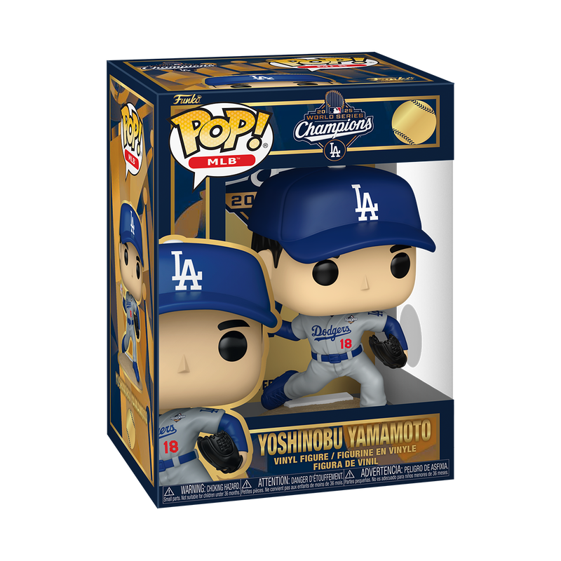 Funko Pop MLB: Dodgers - Yamamoto World Series MVP 25