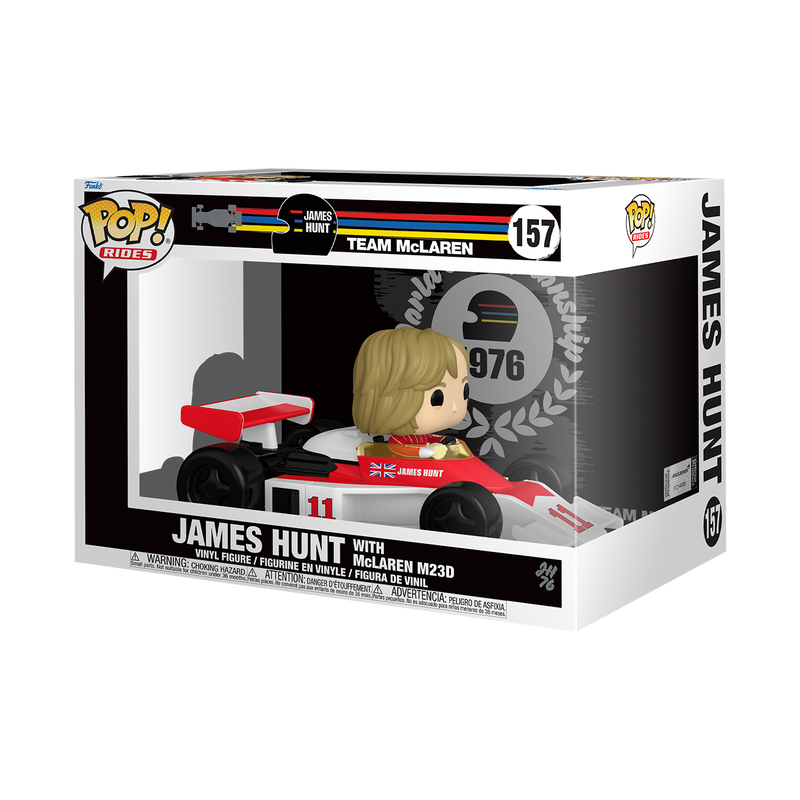 Funko Pop Rides Super Deluxe: F1 McLaren - Hunt con coche 76