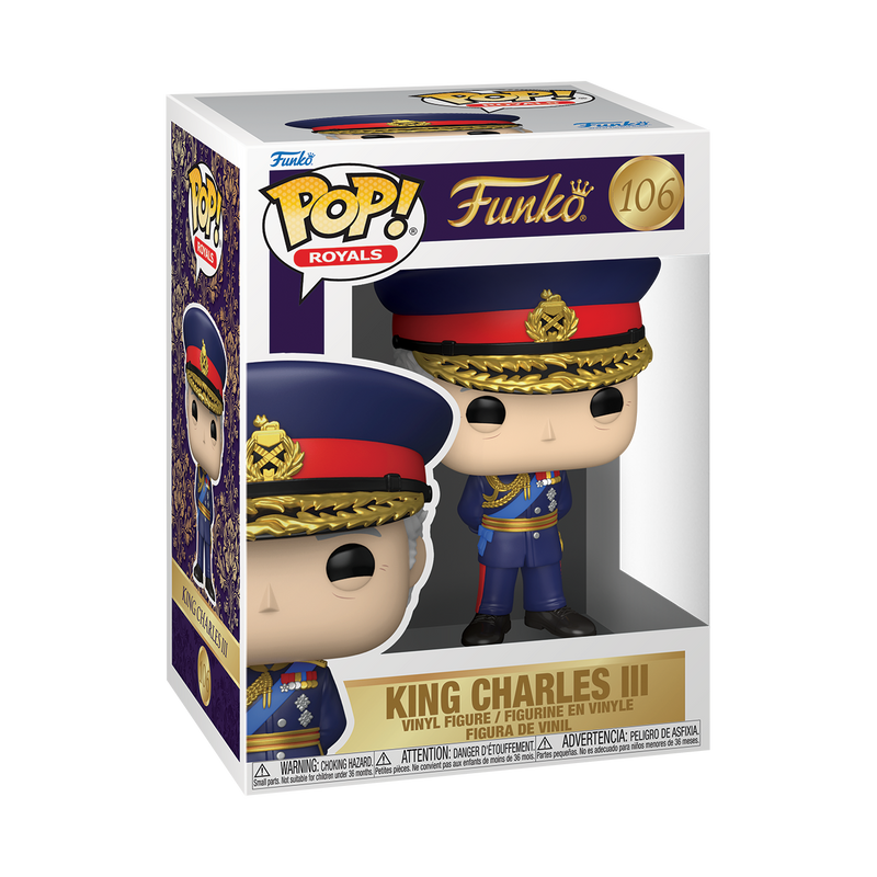 Funko Pop Icons: Royal Family - King Charles III