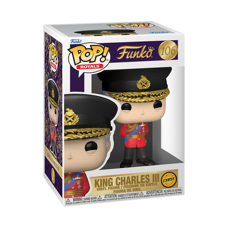 Funko Pop Icons: Royal Family - King Charles III