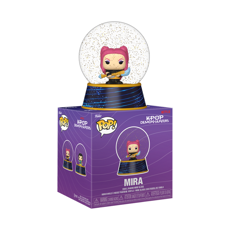 Funko Mini Glitter Globe: K-Pop Demon Hunters - Mira