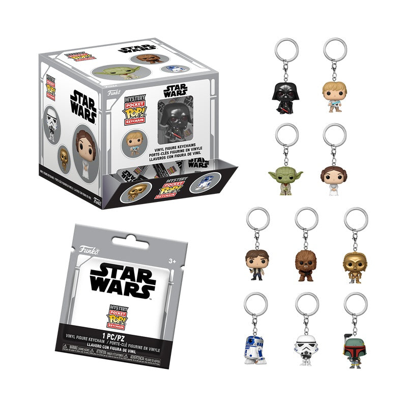 Funko Pop Keychain: Star Wars 50th - UNITARIO