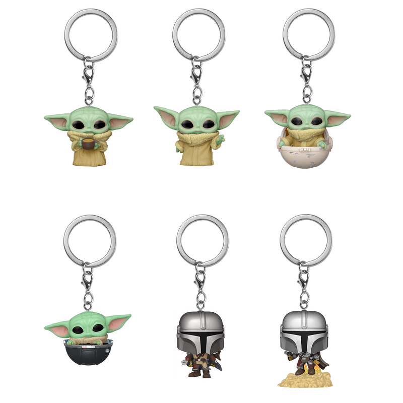 Funko Pop Keychain: The Mandalorian - UNITARIO