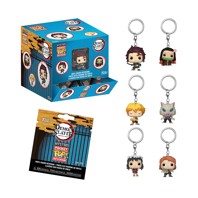 Funko Pop Keychain: Demon Slayer S1 - UNITARIO