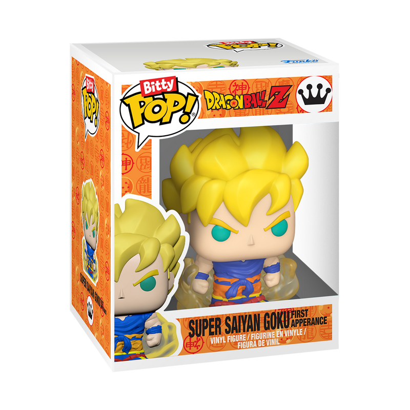 Funko Bitty pop & Accessory: Dragon ball Z - Guko Super Saiyajin con llavero