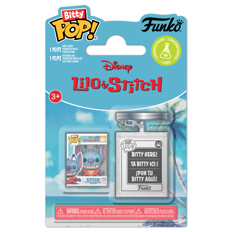 Funko Bitty pop & Accessory: Disney - 626 Stitch con llavero
