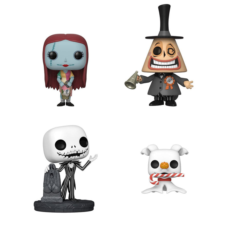 Funko Pop Disney: Mundo de Jack - Personajes 4 Pack