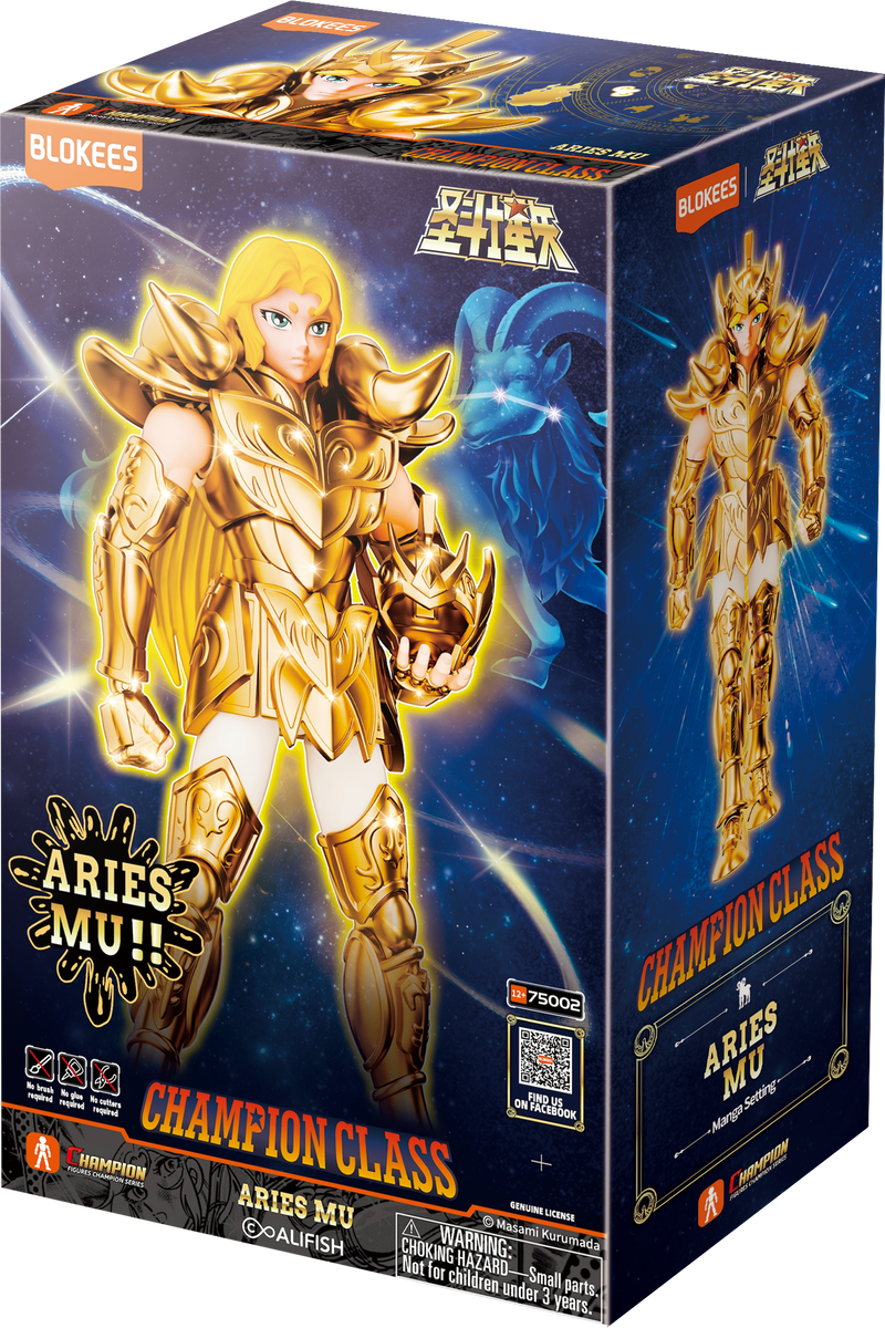 Blokees Saint Seiya Champion Class: Aries Mu Manga Setting 75002