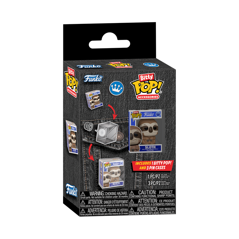 Funko Bitty Pop Accessories: Pin 4 Pack
