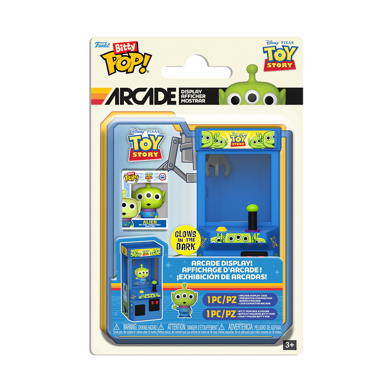 Funko Bitty Pop Arcade Cabinet: Toy Story - Alien