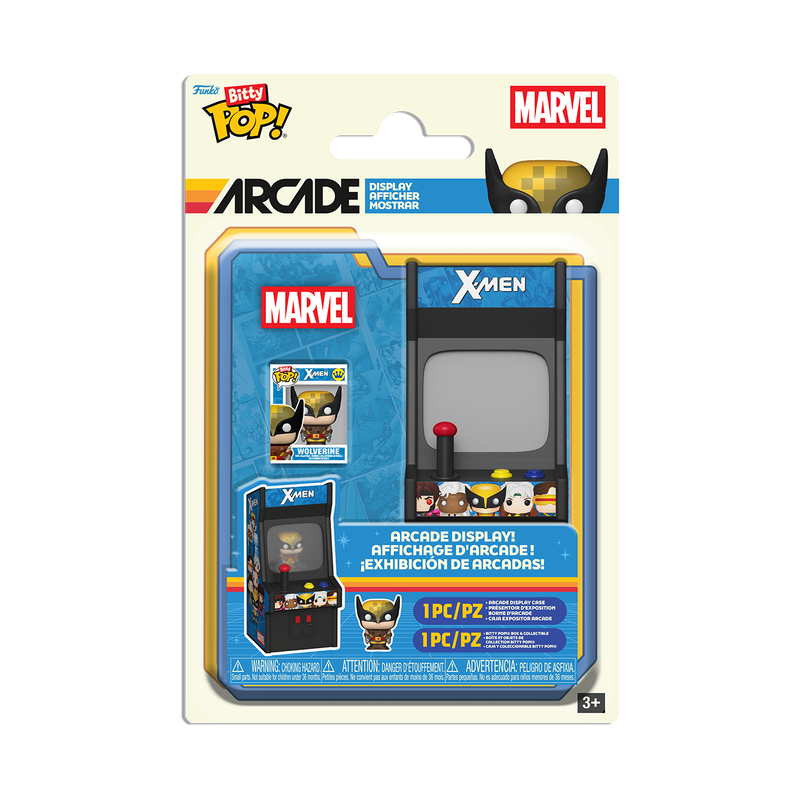 Funko Bitty Arcade Cabinet: Marvel X Men