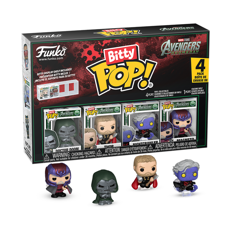 Funko Bitty Pop 4pk: Avengers Doomsday - Set 2