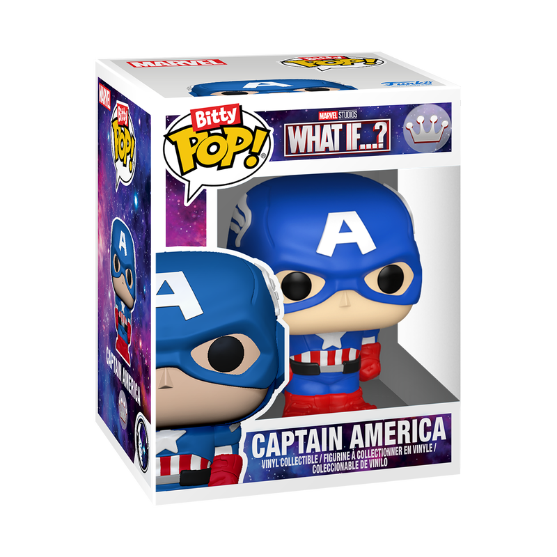 Funko Bitty Bots: Marvel What If - Cap Mech con Capitan America
