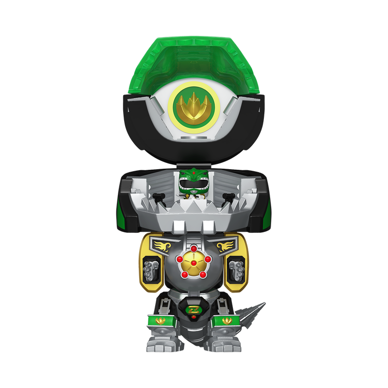 Funko Bitty Bots: Power Rangers - Dragon Zord con Ranger Verde
