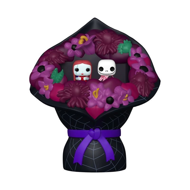 Funko Bitty Pop Bouquet: Disney Mundo De Jack San Valentin - Jack y Sally