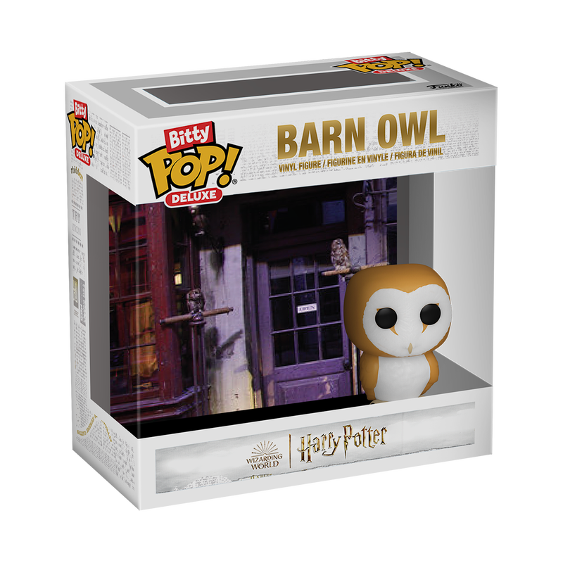 Funko Bitty Pop Deluxe: Harry Potter - Barn Owl en Eeylops Owl Emporium