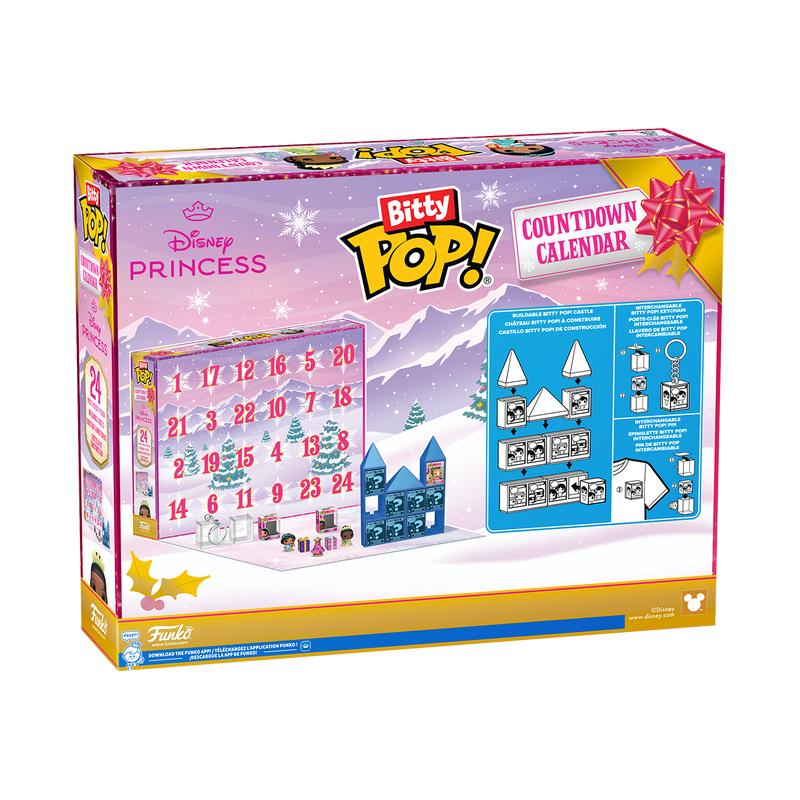 Funko Calendario de Adviento: Disney Princesas - 24 Dias Navidad 2025