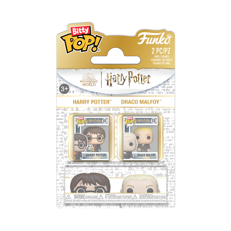 Funko Bitty Pop: Harry Potter - Harry y Draco 2 Pack