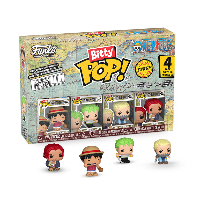 Funko Bitty Pop: One Piece - Luffy 4 Pack