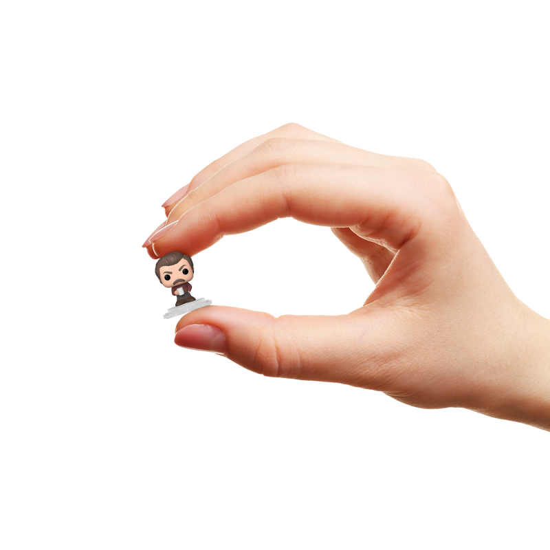 Funko Bitty Pop: Parks And Recreation - Ron  4 Pack