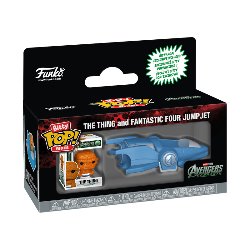 Funko Bitty Pop Ride: Avengers Doomsday - La Mole y Jump Jet
