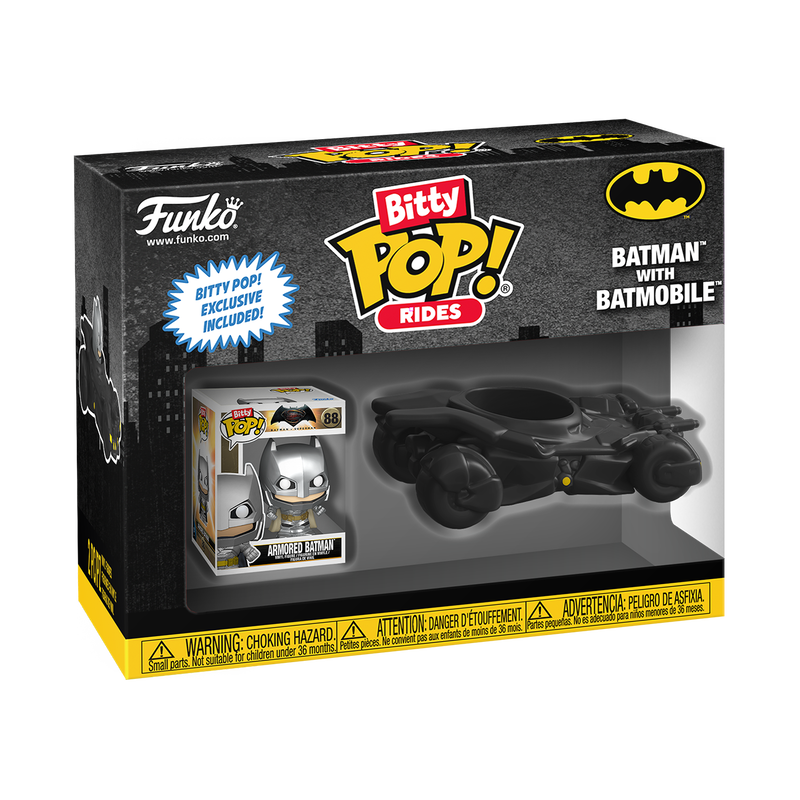Funko Bitty Pop Ride: DC Comics - Batman Con Batimovil