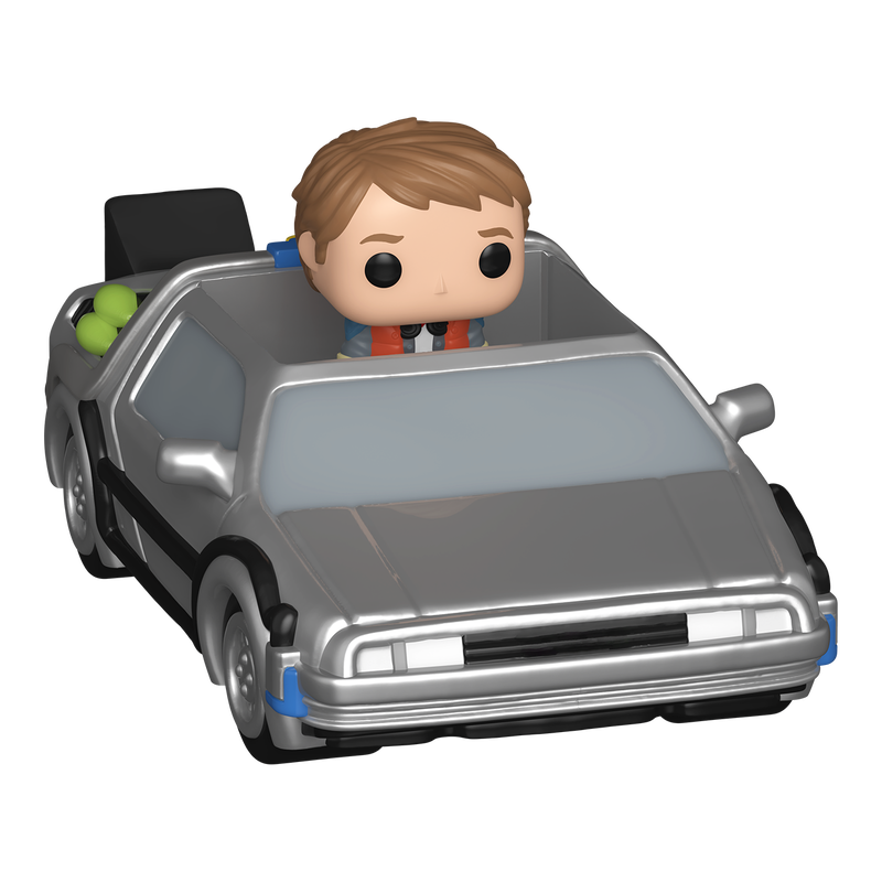 Funko Bitty Pop Rides: Volver Al Futuro - DeLorean con Marty