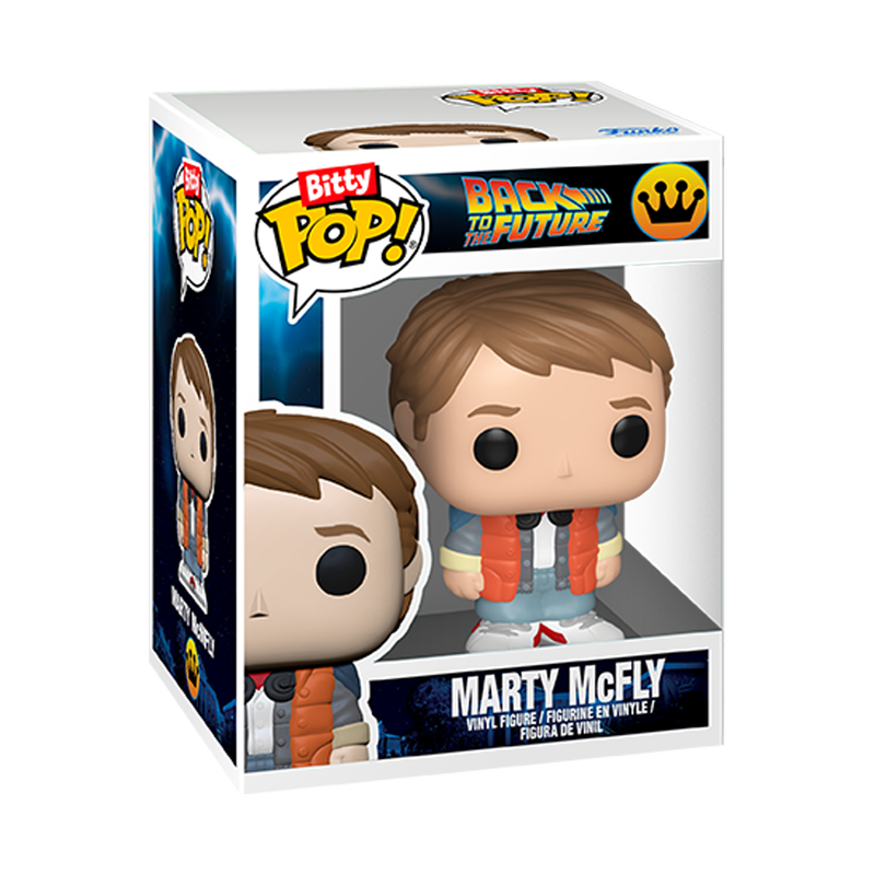 Funko Bitty Pop Rides: Volver Al Futuro - DeLorean con Marty