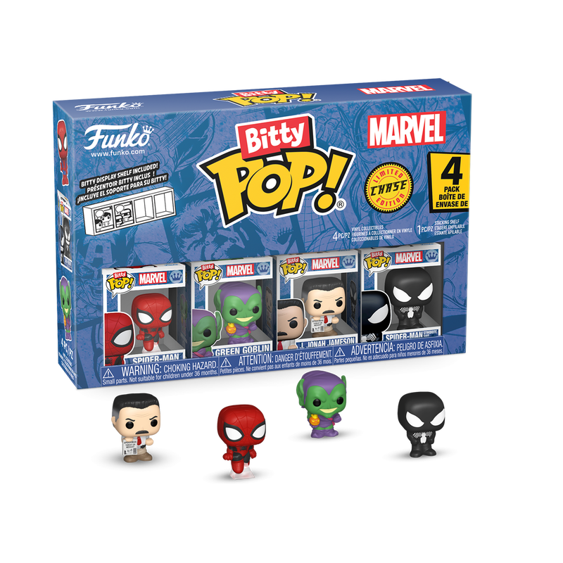 Funko Bitty Pop: Marvel Spider-Man - Spider-Man 4 Pack