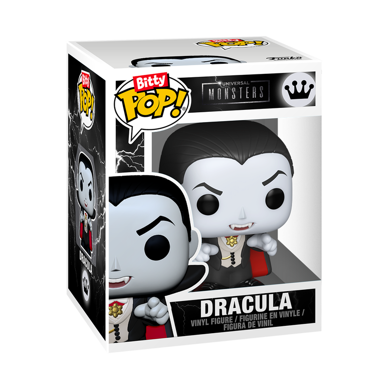 Funko Bitty Pop Town: Universal Monsters - Castillo con Dracula