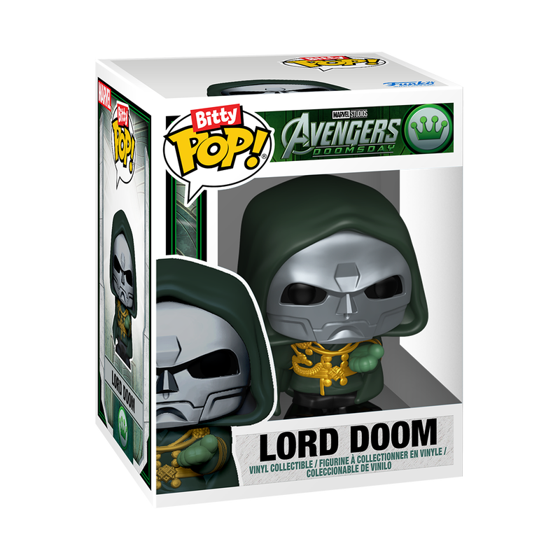 Funko Bitty Pop Town: Avengers Doomsday - Doom y la Torre de Doomstadt