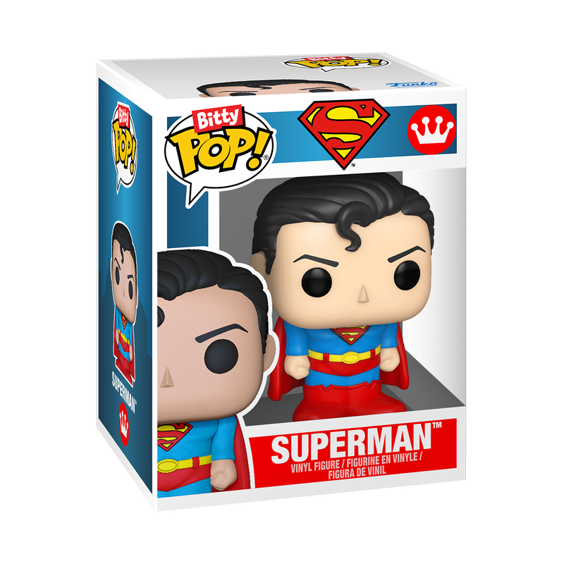 Funko Bitty Pop Town: DC Superman - Fortaleza de la Soledad y Superman