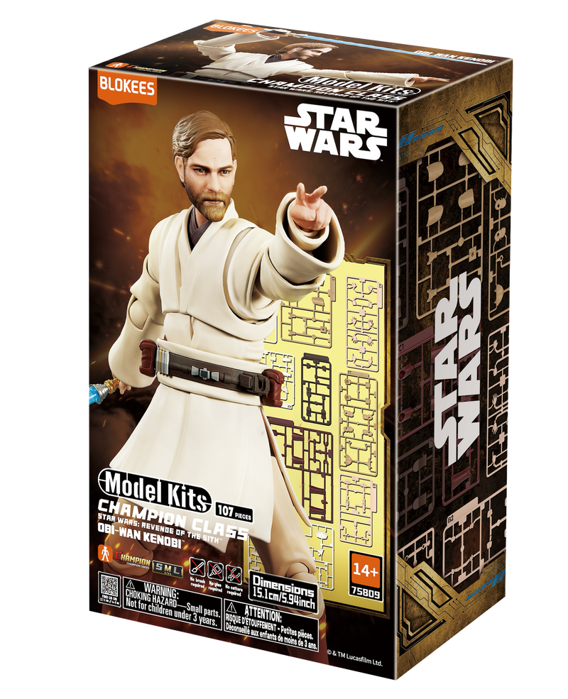 Blokees Star Wars Champion Class: Revenge of the Sith - 09 Obi-Wan 75809