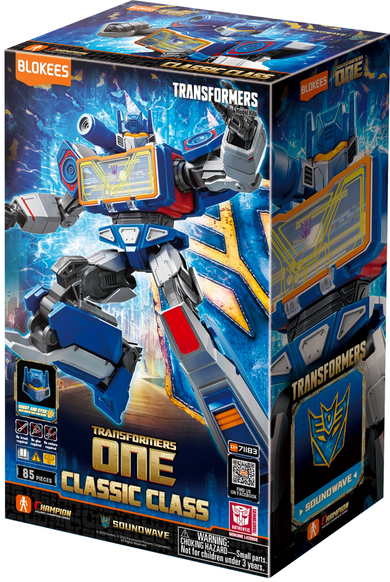 Blokees Transformers Classic Class: Transformers One - 17 Soundwave 71183