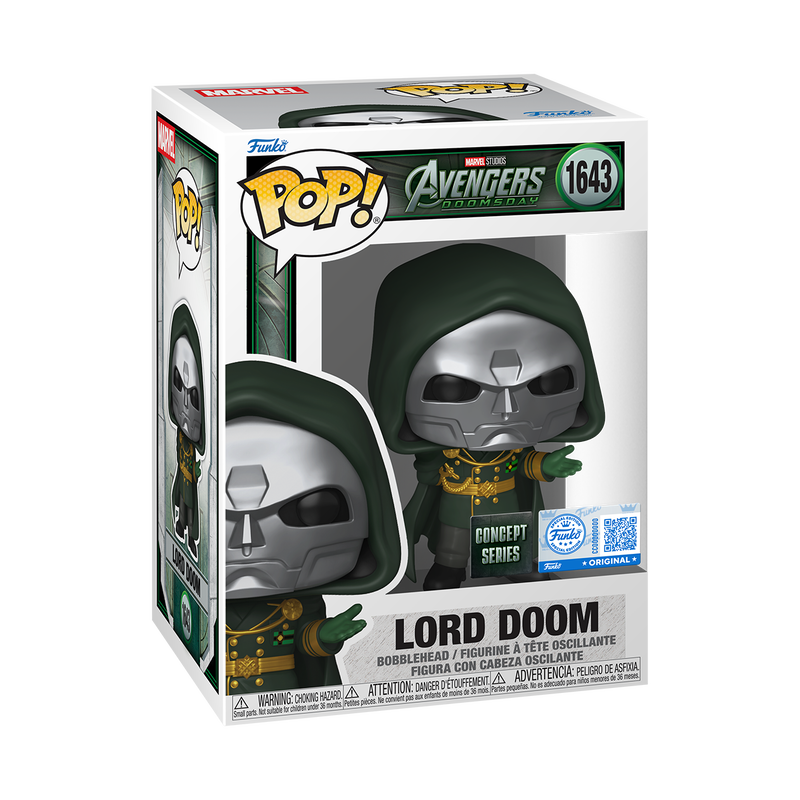 Funko Pop Marvel: Avengers Doomsday - Lord Doom Exclusivo