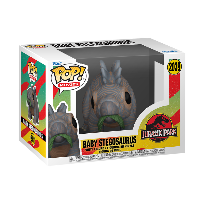 Funko Pop Movies: Jurassic Park - Bebe Estegosaurios