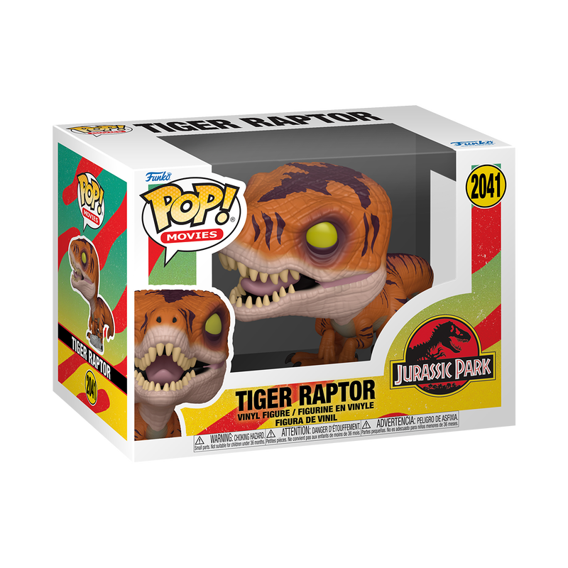 Funko Pop Movies: Jurassic Park - Tigre Raptor