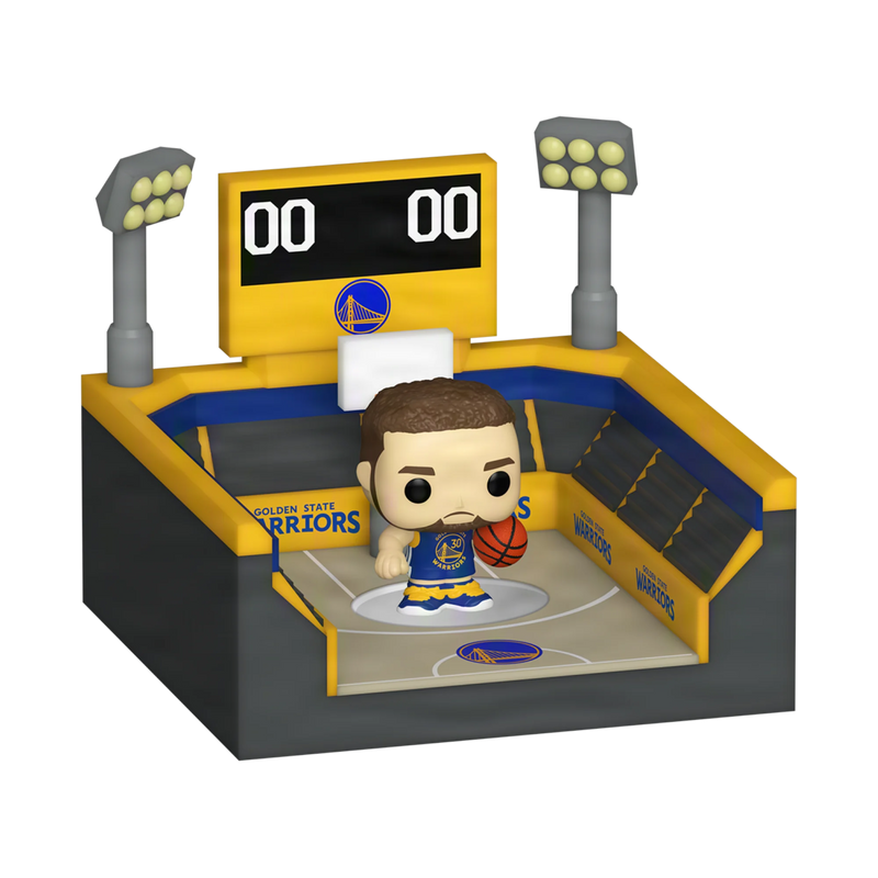 Funko Bitty Pop Town: Arena - Warriors con Stephen Curry